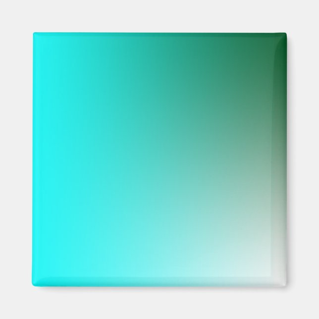 Imã Escuro Verde e Azul Claro (Frente)