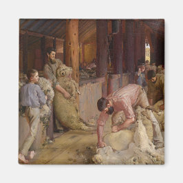 Imã Escutando os Rams (Arte australiana) (Tom Roberts)