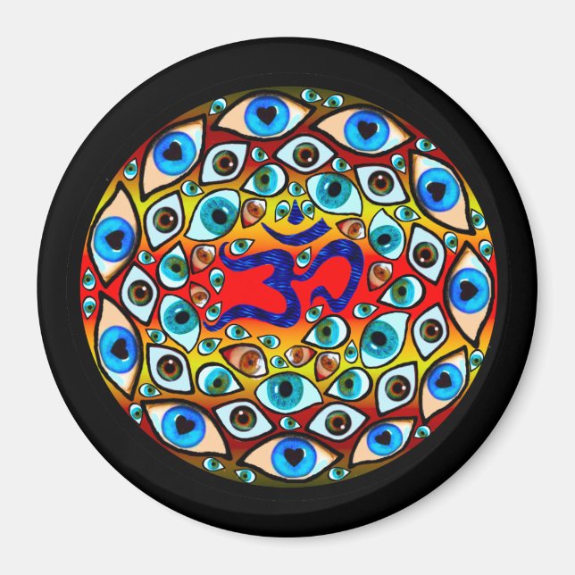 Imã Esfera de Aum (Frente)