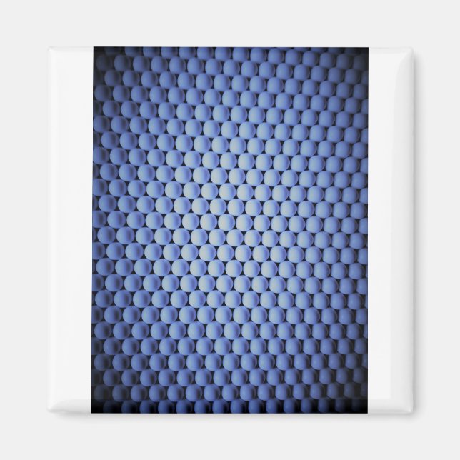 Imã Esferas azuis árcticas (Frente)