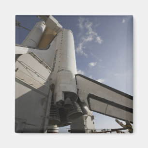 Imã Esforço do vaivém espacial na plataforma de