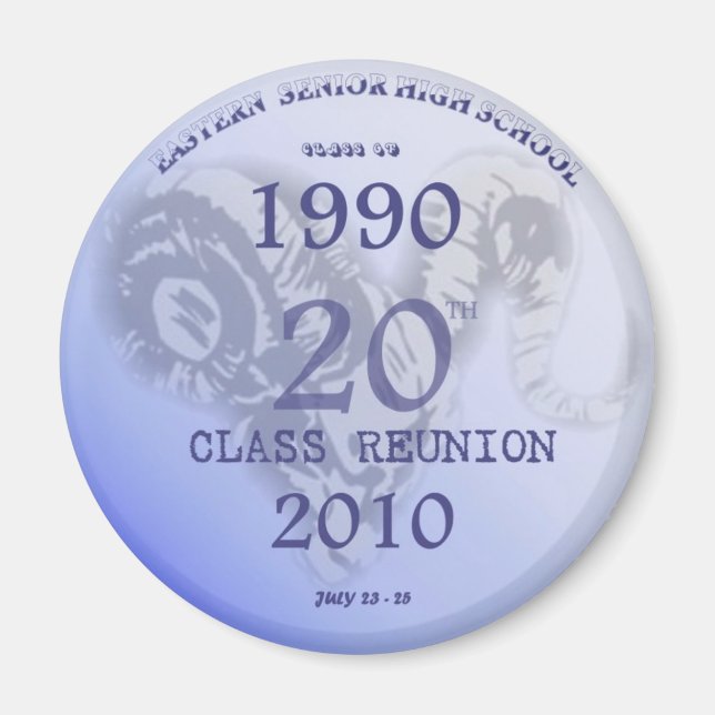 IMÃ ESHS BLUE MAGNET (Frente)