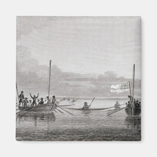 Imã Eskimaux em direção a barcos em água salgada (Frente)
