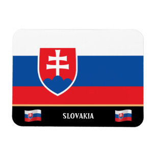 Ímã Eslováquia Flag & Slovakia country viagem / Eslov