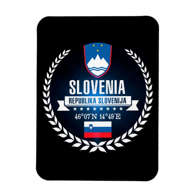 Ímã Eslovênia (Vertical)