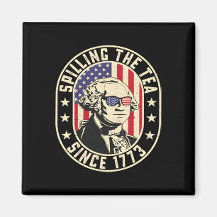 Imã Esmagando O Chá Desde 1773 - George Washington