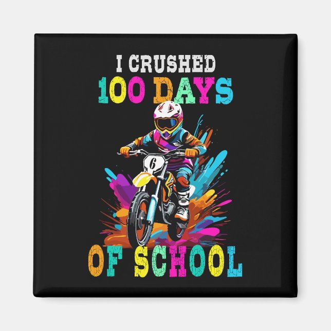 Imã Esmagei 100 dias na escola Motocross (Frente)