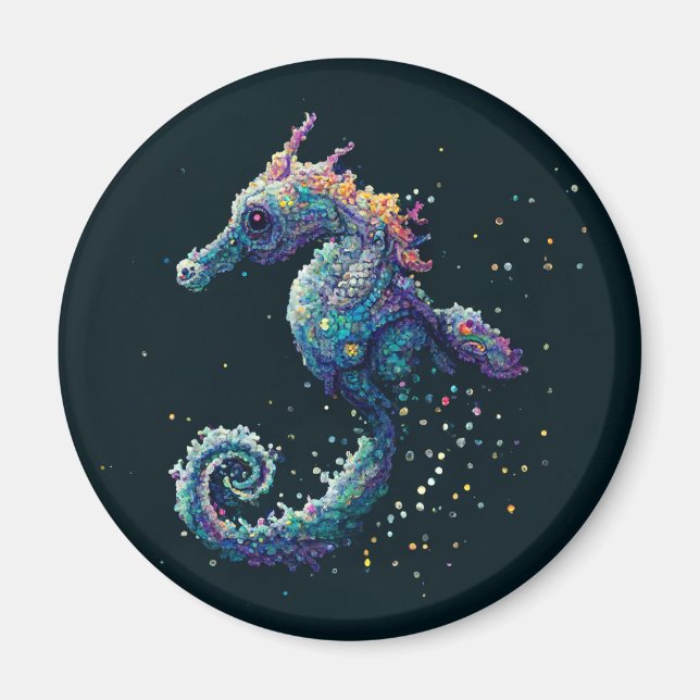 Imã Espaço Cavalo-da-costa (Frente)