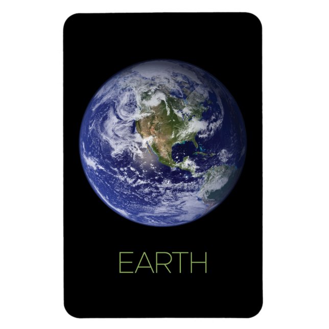 Ímã Espaço Exterior, Cosmos, Sistema Solar, Planeta Te (Vertical)