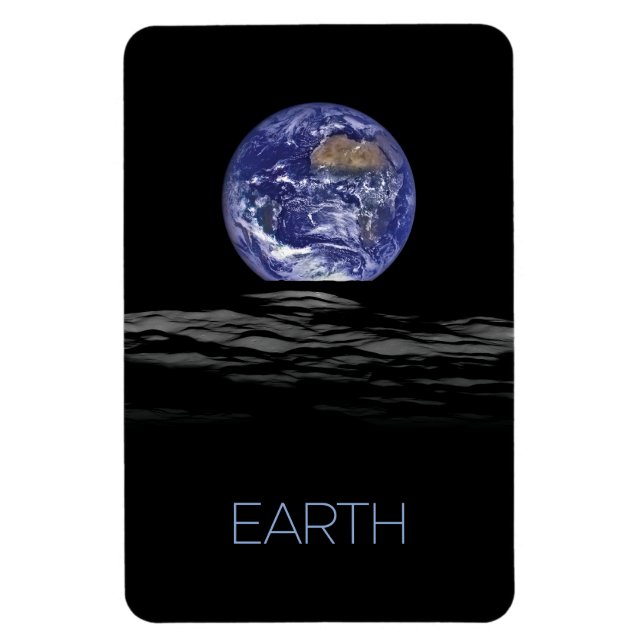 Ímã Espaço Exterior, Cosmos, Sistema Solar, Planeta Te (Vertical)