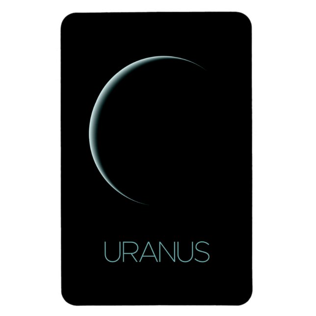 Ímã Espaço Exterior, Galáxia, Sistema Solar, Urano Pla (Vertical)
