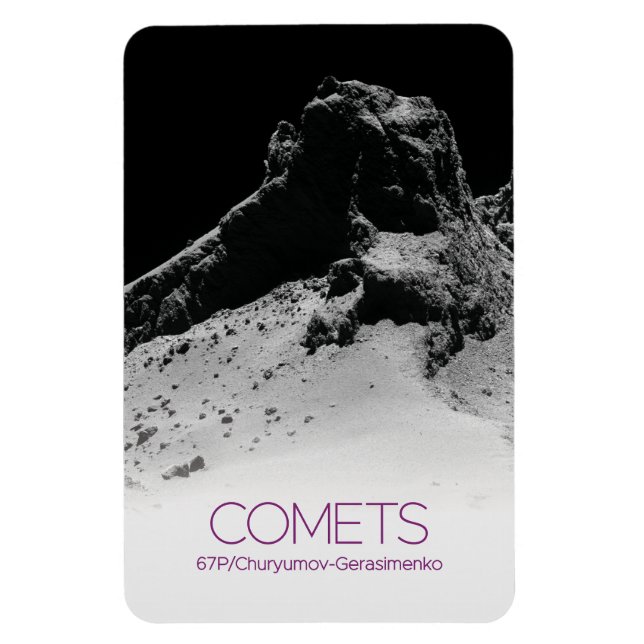 Ímã Espaço Exterior, Sistema Solar, Cosmos, Cometas, 6 (Vertical)