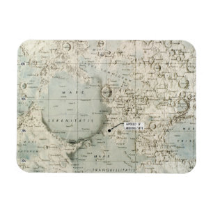 ÍMÃ ESPAÇO: LUA MAPA, 1972