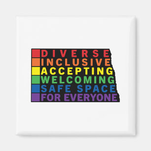 Imã Espaço Seguro LGBTQ (Dakota do Norte)