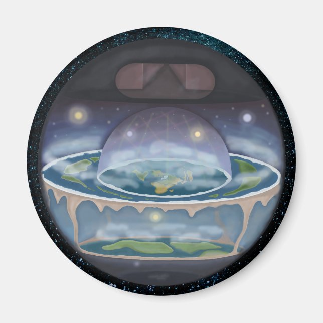 Imã Espaçonave Terra (Frente)