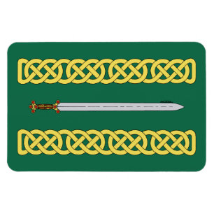 Ímã Espada celta e Knotwork