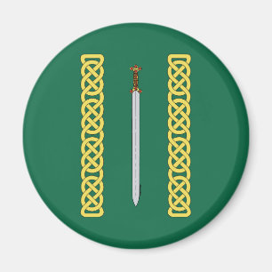 Imã Espada celta e Knotwork