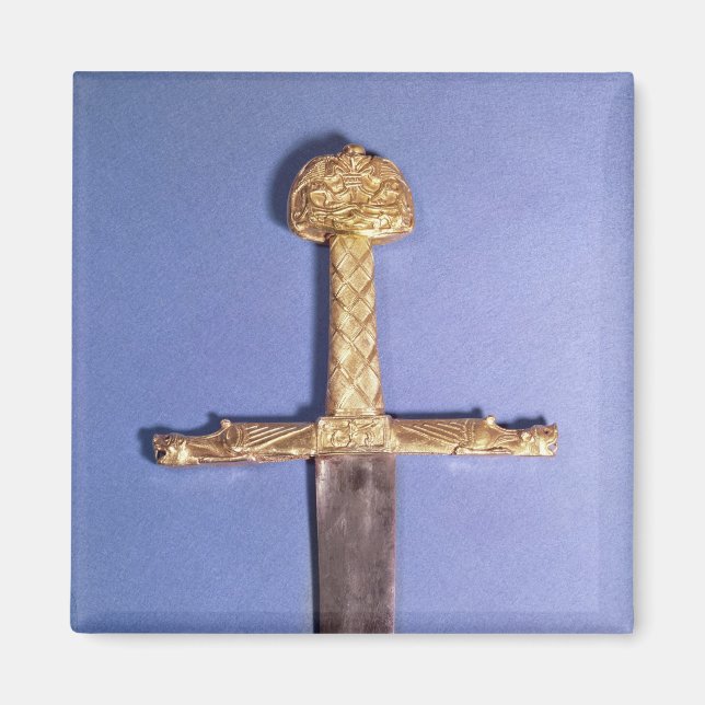 Imã Espada coroada dos Reis da França (Frente)