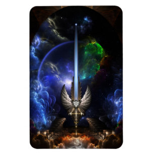 Ímã Espada De Angel Wing Do Magnet Flexível Arkledious