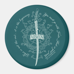 Imã Espada Élfica ARWEN™ Citação