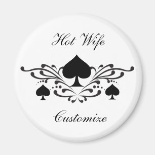 Imã Espadas pretas de rolagem estilo de tatuagem Thund