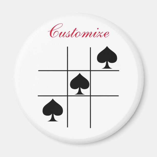 Imã Espadas Pretas Tic Tac Toque Thunder_Cove (Frente)