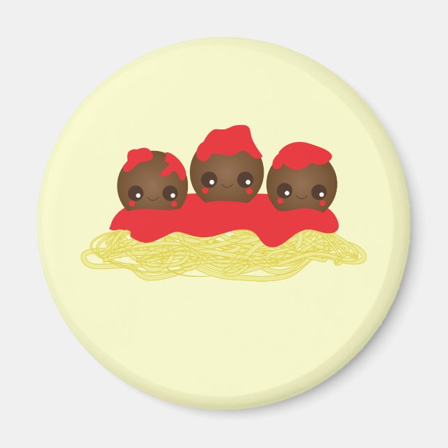 Imã Espaguete e Almôndegas (Frente)