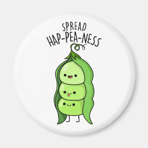 Imã Espalhar a ervilha-doce Engraçada Peas Pun