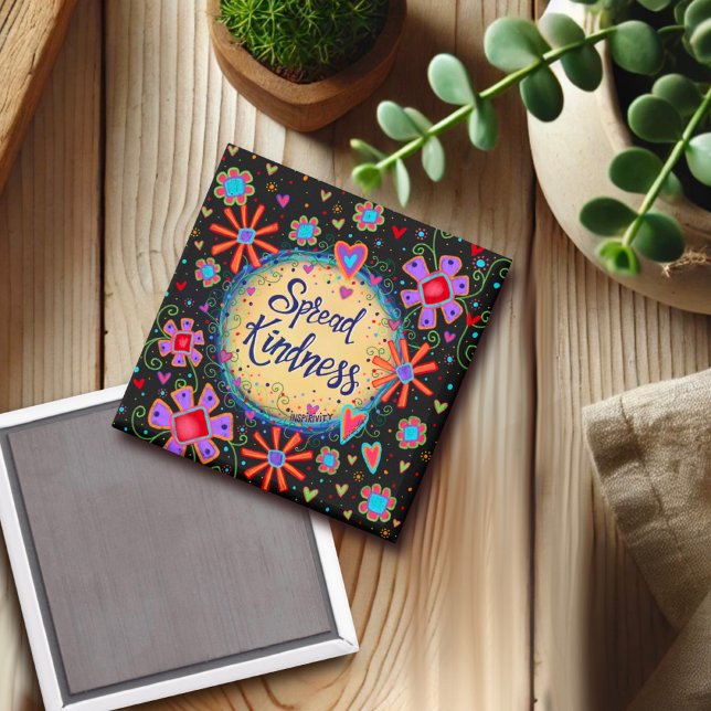 Imã Espalhar gentileza (Criador carregado)