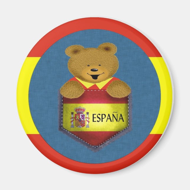 Imã Espana Pocket Bear (Frente)