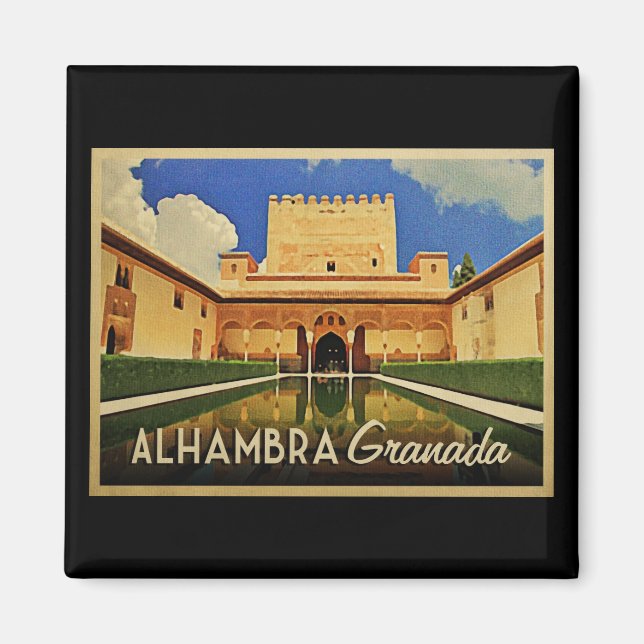 Imã Espanha Alhambra Granada (Frente)