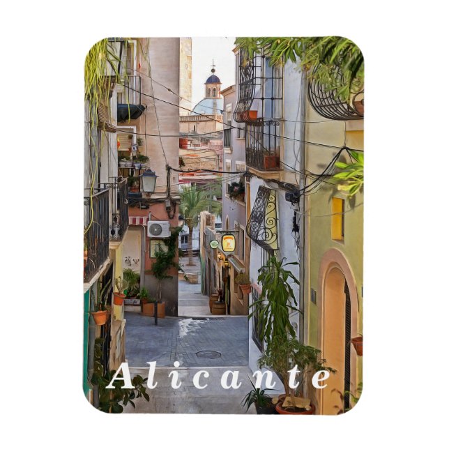Ímã Espanha. Alicante. 15. (Vertical)