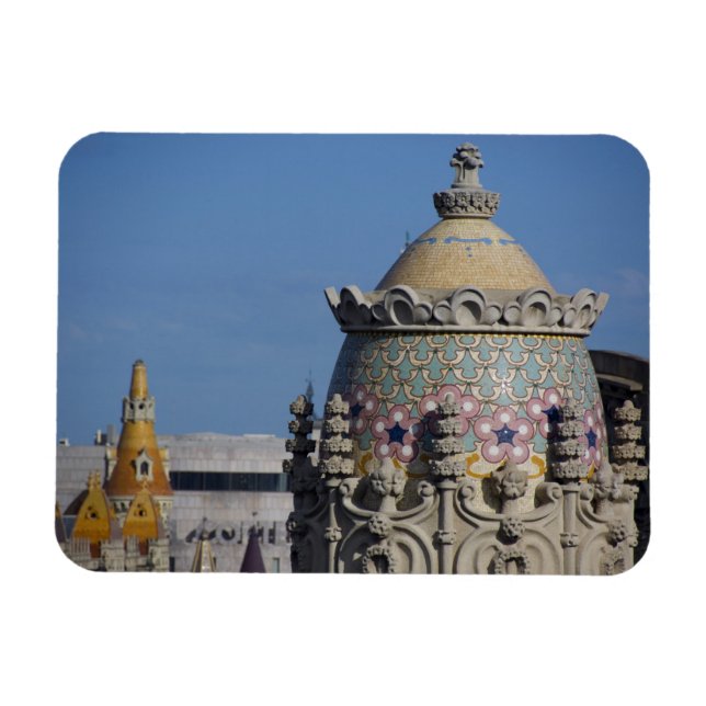 Ímã Espanha, Catalunha, Barcelona. Teto de Barcelona (Horizontal)