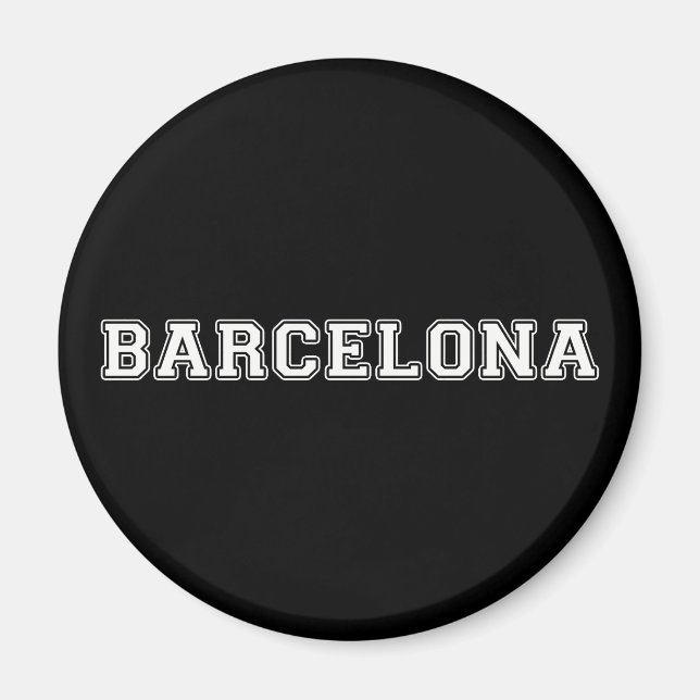 Imã Espanha de Barcelona (Frente)