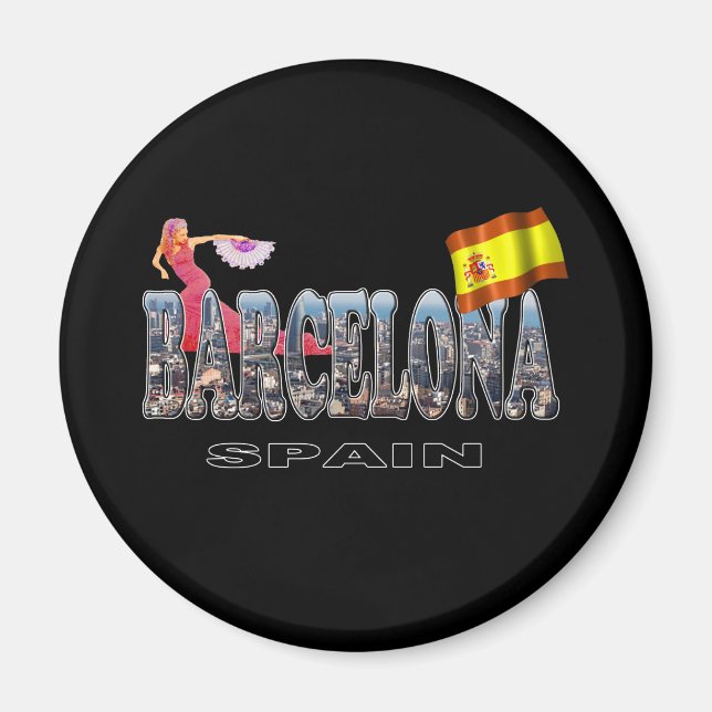 Imã Espanha de Barcelona (Frente)