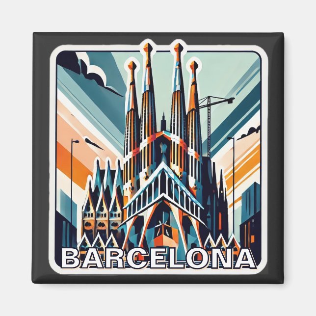 Imã Espanha de Barcelona La Sagrada Familia (Frente)
