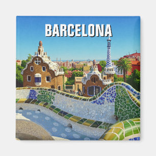 Imã Espanha de Barcelona Park Güell Viagem