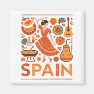 Imã Espanha engraçado cultura espanhola flamenco violã