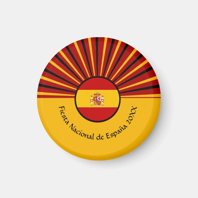 Imã Espanha Hispânica de Celebração do Dia Nacional Es (Frente)