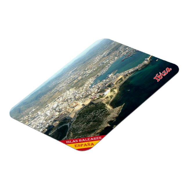 Ímã Espanha - Ilhas Baleares - Ibiza - Eivissa - (Left Side)