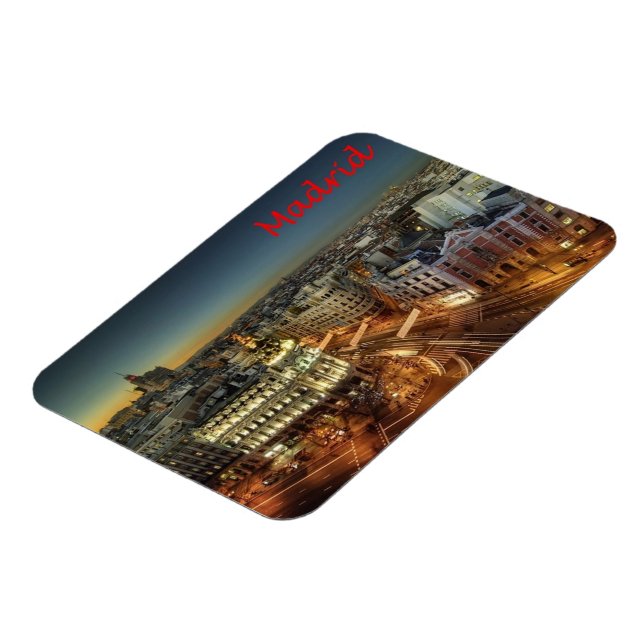 Ímã Espanha - Madrid - Cidade - (Left Side)