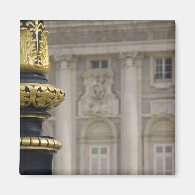 Imã Espanha, Madrid. Palácio Real, ornamentado (Frente)