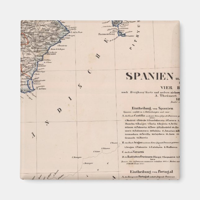 Imã Espanha meridional (Frente)