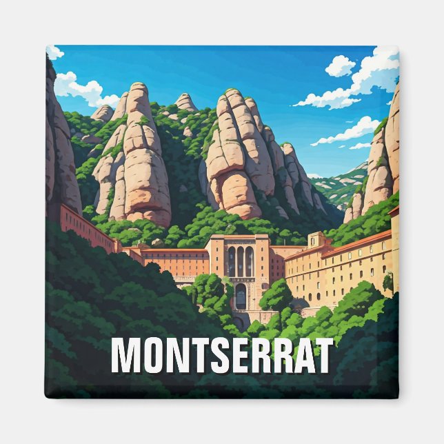 Imã Espanha Montserrat (Frente)