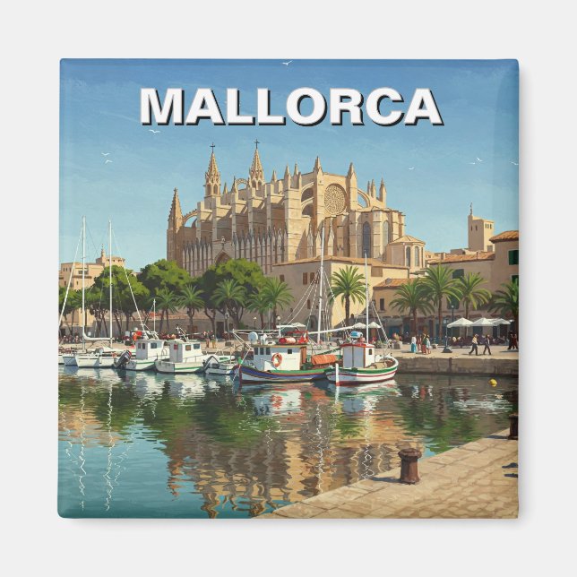 Imã Espanha Palma de Maiorca (Frente)