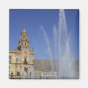Imã Espanha, Sevilha, Andaluzia Fonte e ornamentado