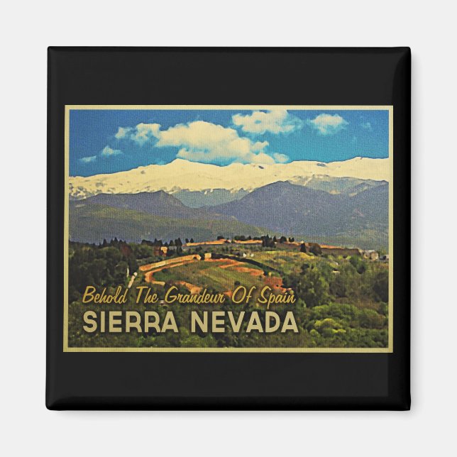 Imã Espanha Sierra Nevada (Frente)