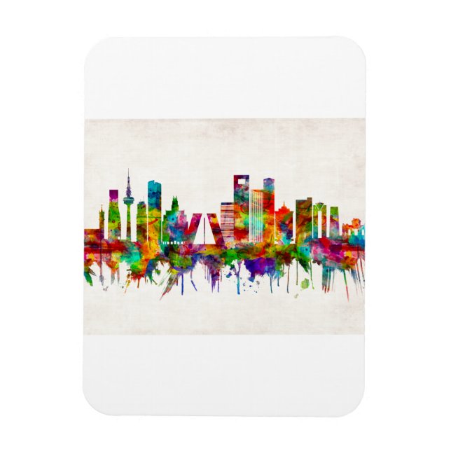 Ímã Espanha Skyline (Vertical)