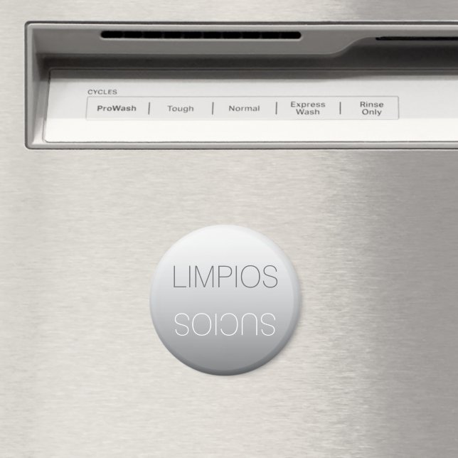 Imã Espanhol Espanhol Limpios Sucios (In Situ (Dishwasher))
