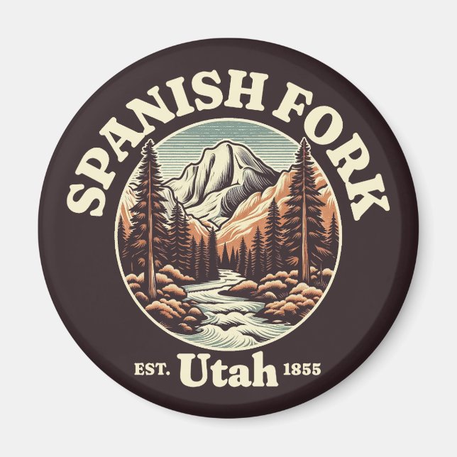 Imã Espanhol Fork, Utah (Frente)